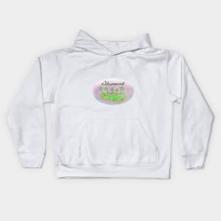 Dilumacad watercolor Island travel, beach, sea and palm trees. Holidays and vacation, summer and relaxation Kids Hoodie